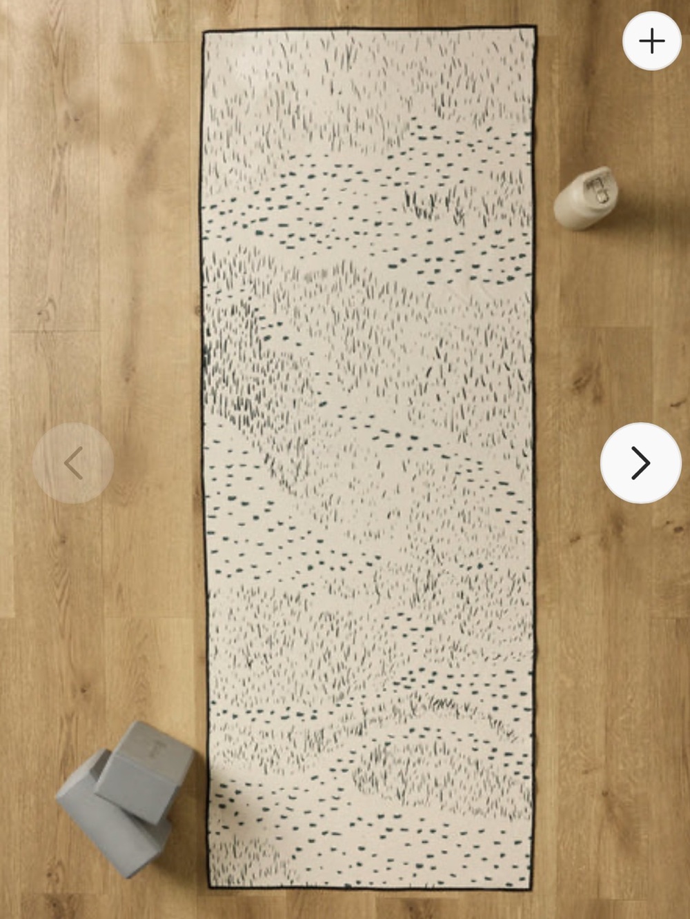Geometry Bend Yoga Towel